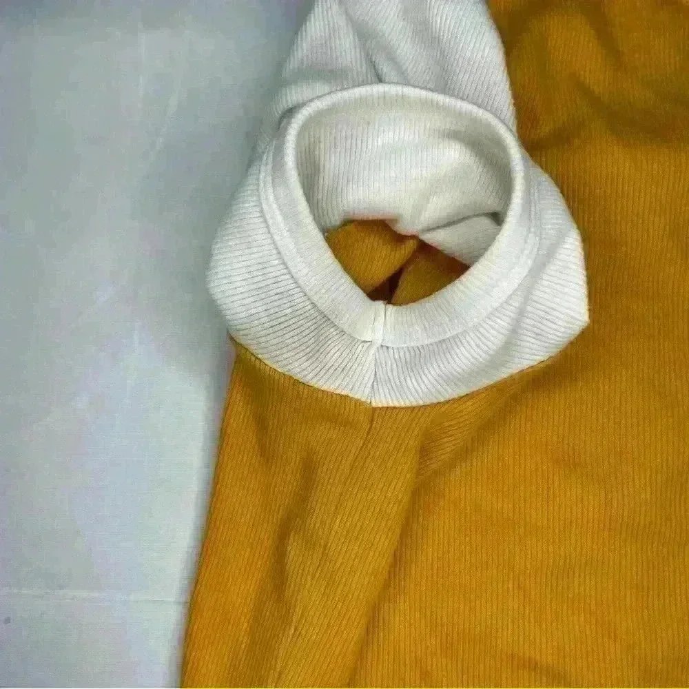Yellow & White Tee